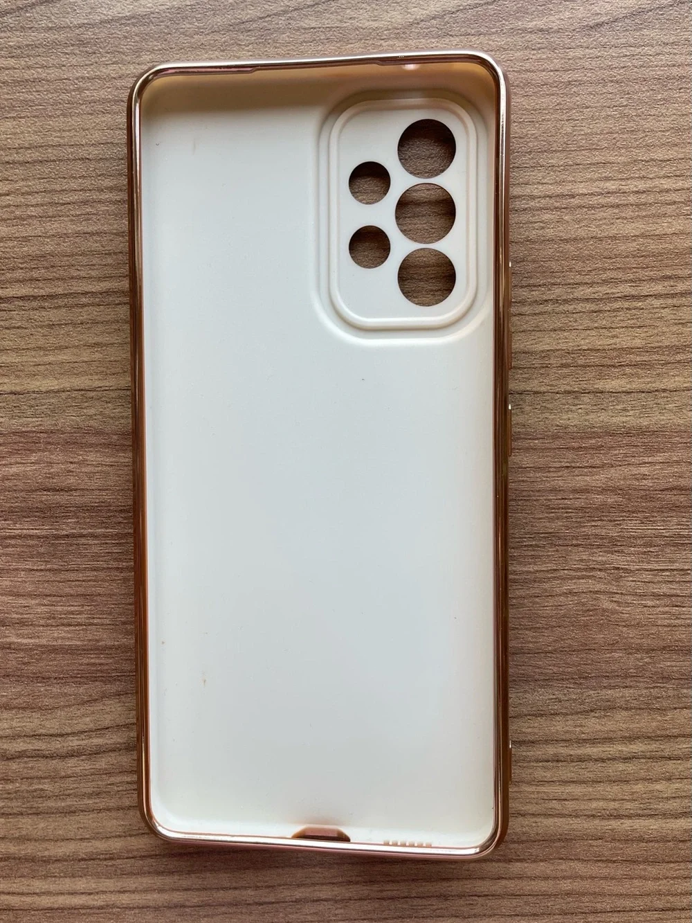 NWOT Bonoma Samsung Galaxy A53 5G Luxury Electroplate Heart Case - White